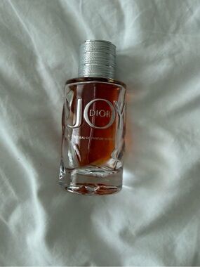 Dior JOY Perfume Bottle - Amber and Silver